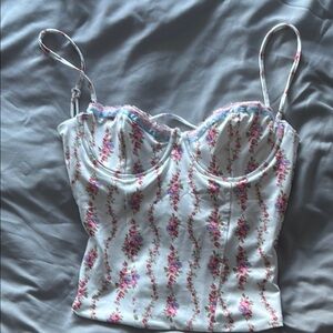Floral Print Women's Top